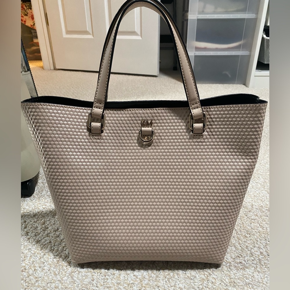 Karen Millen small pale pink satchel